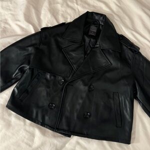 primark leather jacket (small)